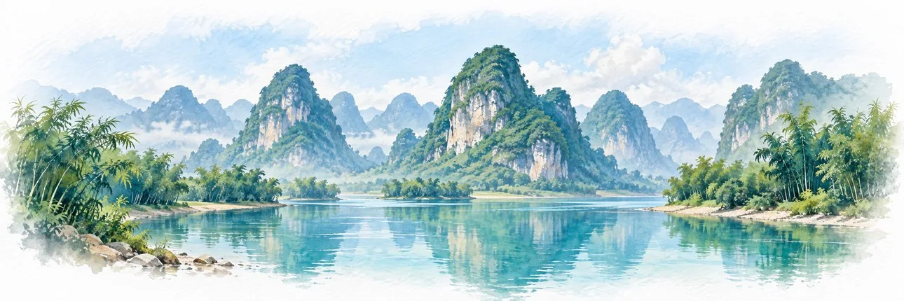Река Ли · Гуйлинь